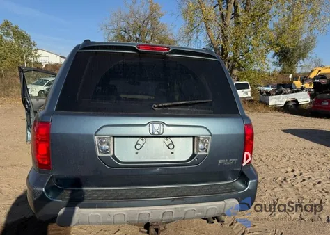 2005 Honda Pilot Ex from USA, damaged, VIN 5FNYF18445B060323